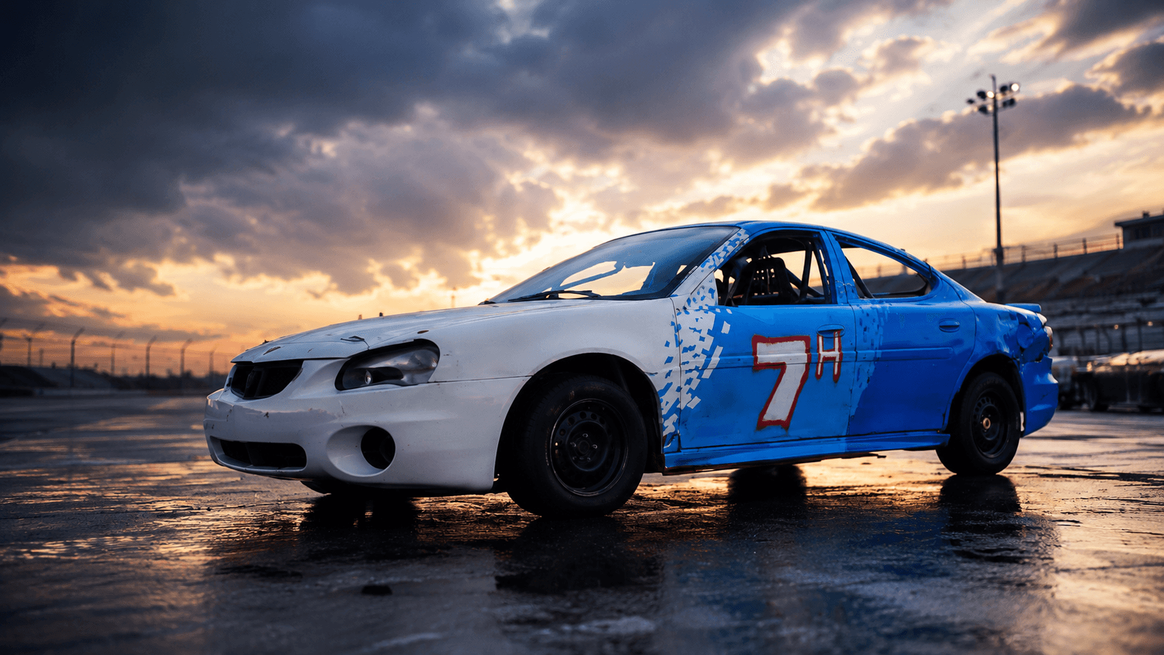 The 7H race car