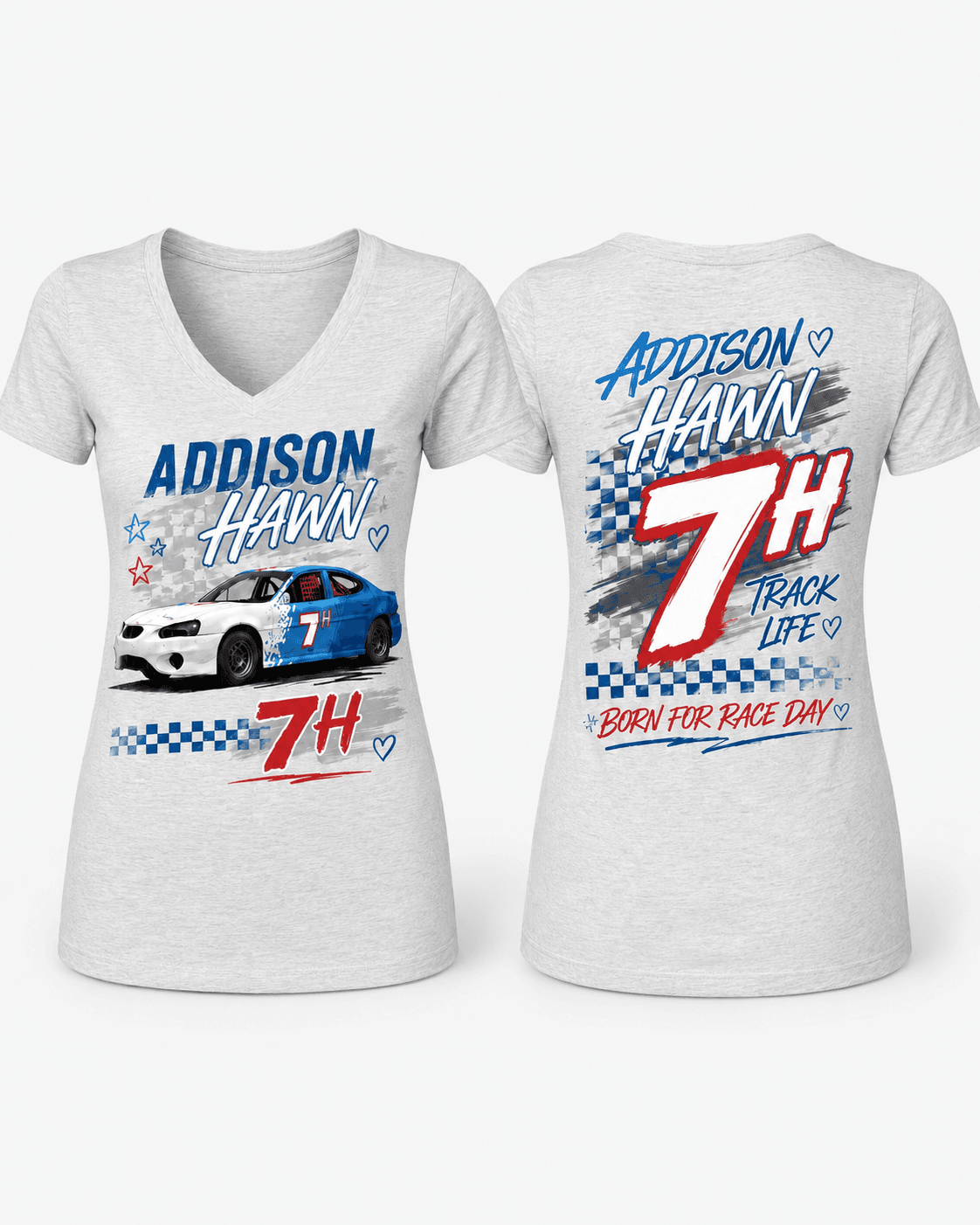 Addison Hawn 7H Women's V-Neck